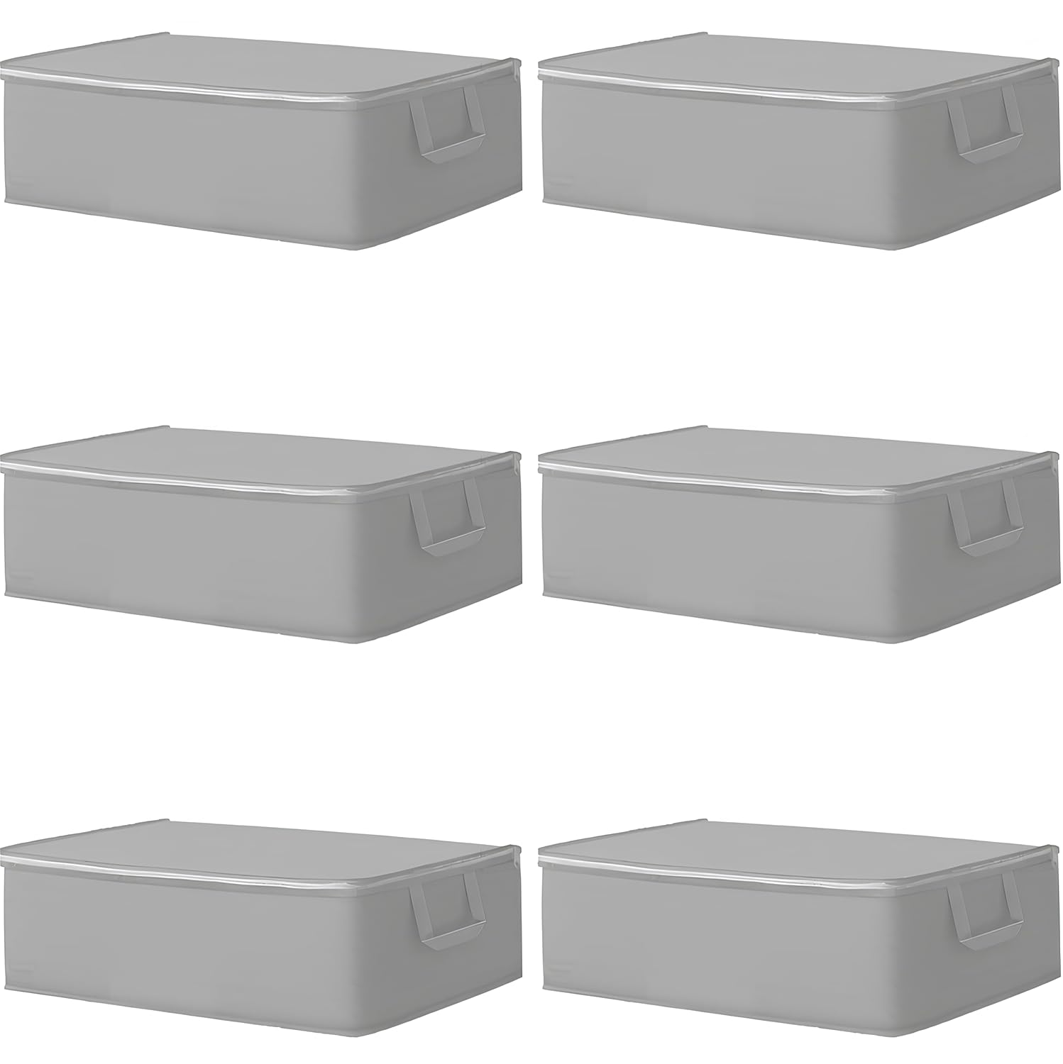 AEE® 6 Adet Hurç Seti Büyük Boy Baza Altı Çekyat Düzenleyeci Çeyiz Bohçası 64 x 45 x 22