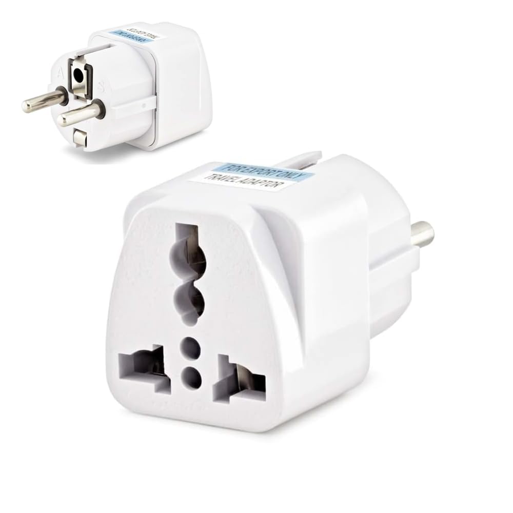 GüncelÇarşı Evrensel Adaptör Seyahat Fişi - İngiliz Amerikan Dönüştürücü Priz - Universal Çevirici, Türk Tip Fişe Çeviren Başlık