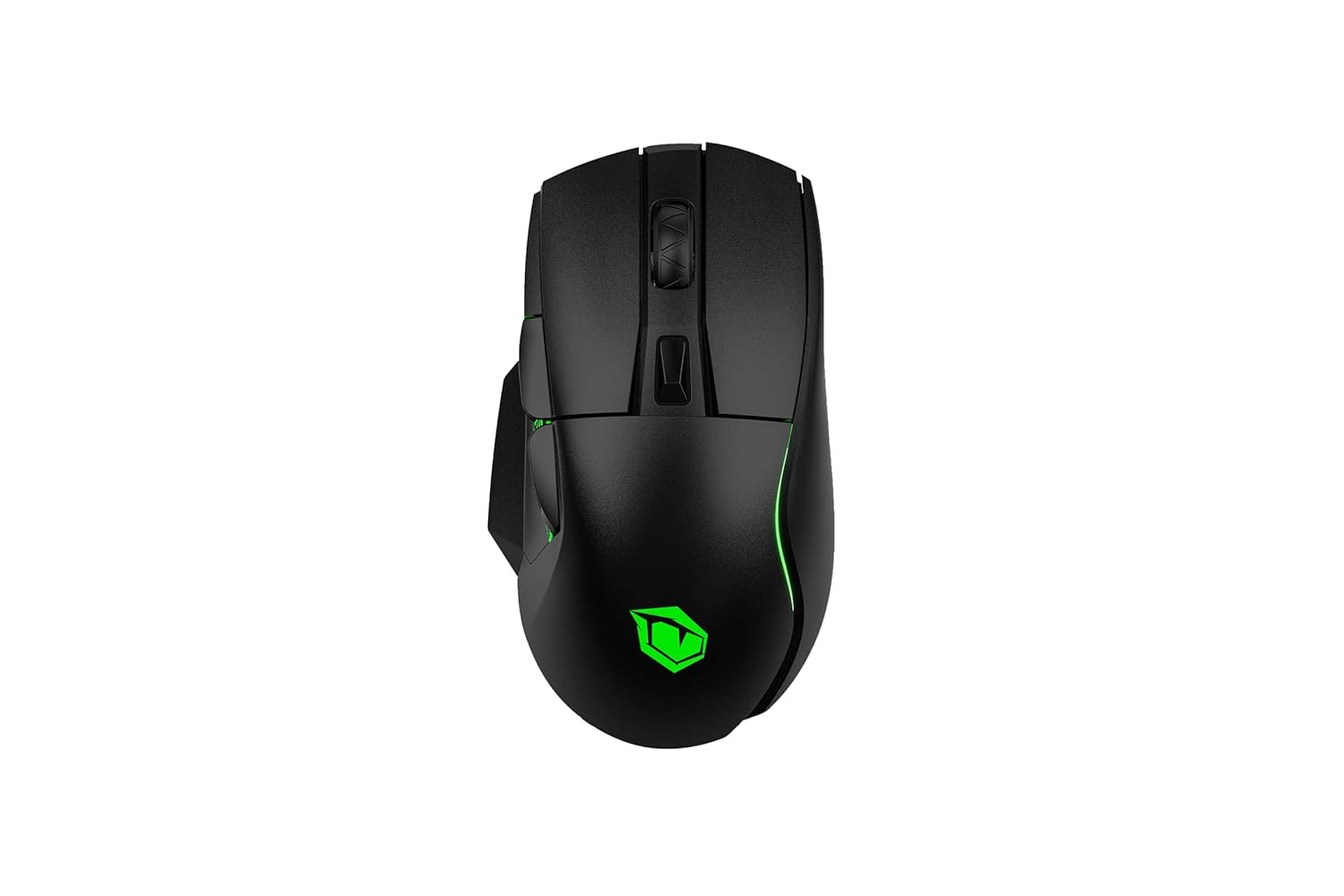 Pusat Reflex Ultra Yüksek Performanslı RGB Kablosuz Oyuncu Mouse PixArt AIM 3335 Sensör, 16000 DPI, 400 IPS, 70 Saat Kullanım Süresi, 60 Milyon Tıklama Ömrü, 6 Programlanabilir Tuş -Siyah