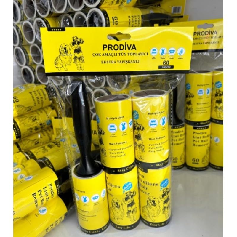 Tüy Toz Toplayıcı 5 Yedekli Rulo 300 YAPRAK