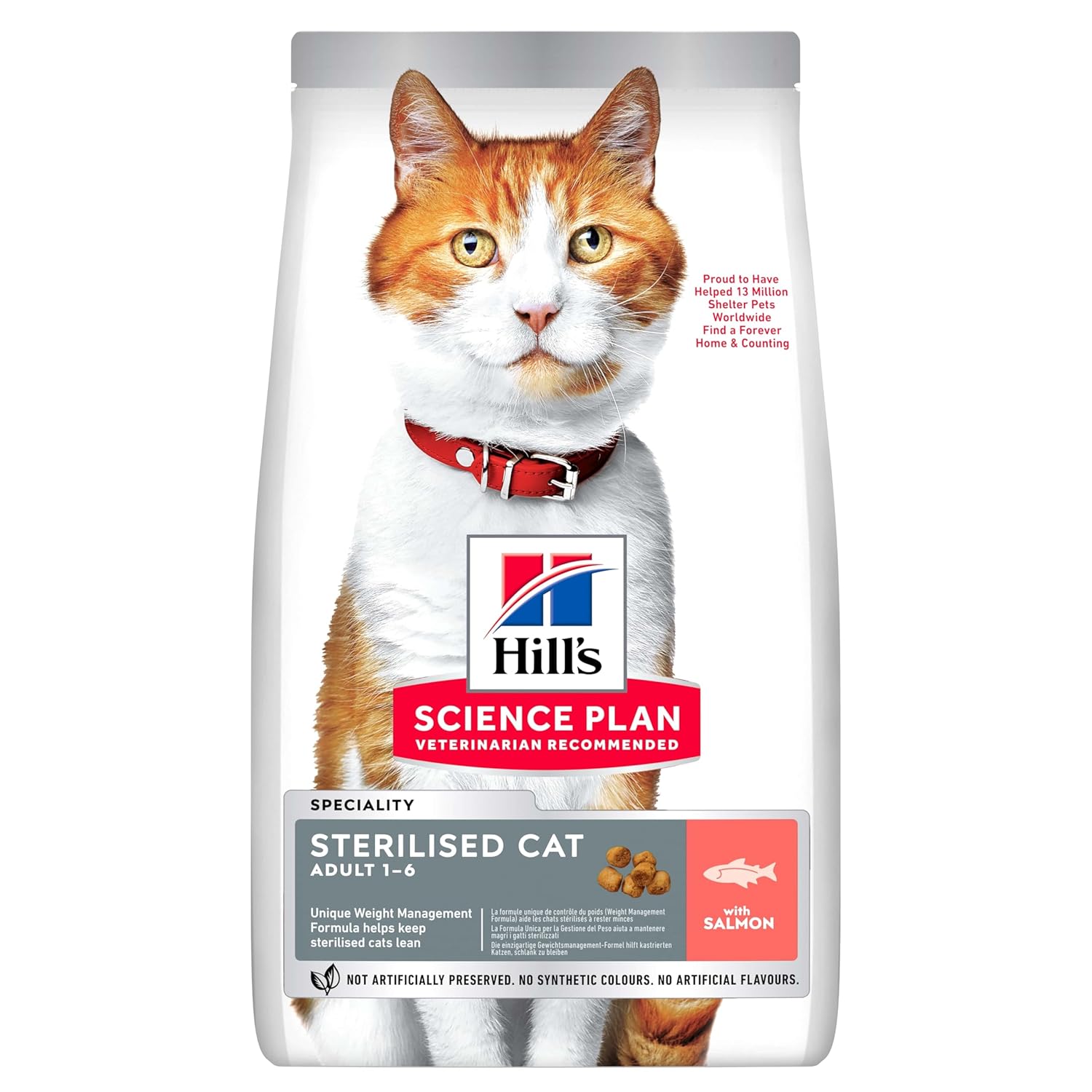 Hill's SCIENCE PLAN Somonlu Kısırlaştırılmış Yetişkin Kedi Maması 3kg