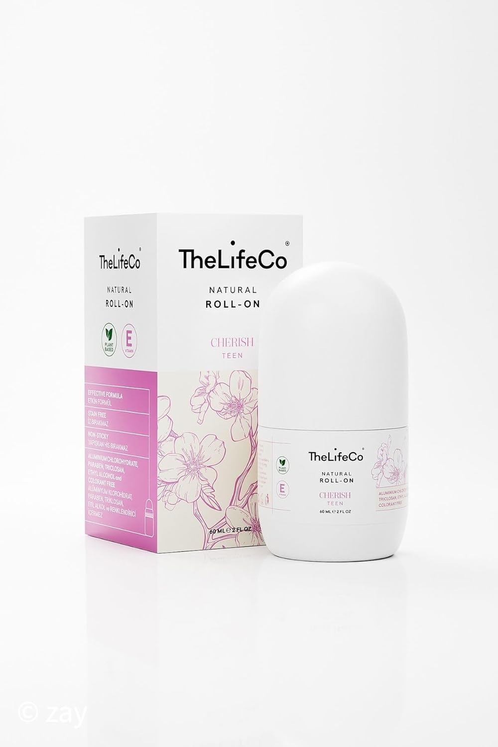 TheLifeCo%100 Doğal Roll-On Cherish - Teenage 60 ml