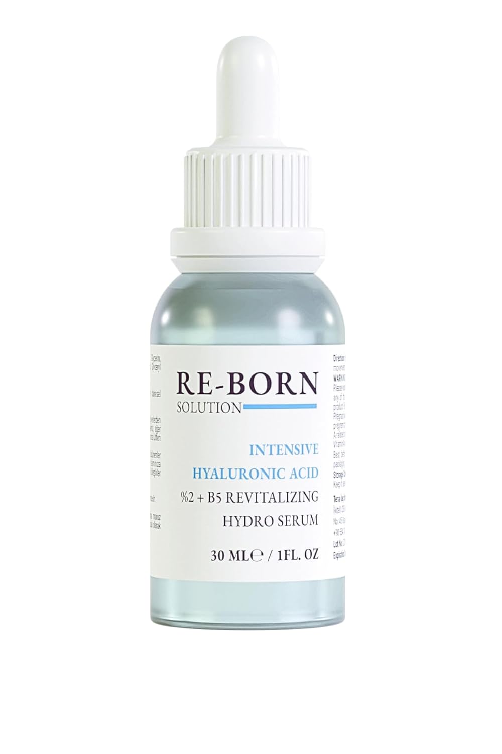 Re-Born Solution Intensive Hyaluronic Acid%2 + B5 Revitalizing Hydro Serum, 30 ml