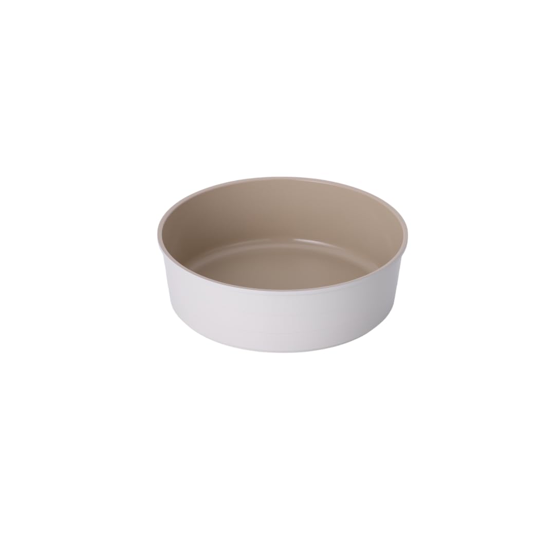 Neoflam FİKA ALÜMİNYUM DÖKÜM YUVARLAK FIRIN TEPSİSİ BEJ 28CM