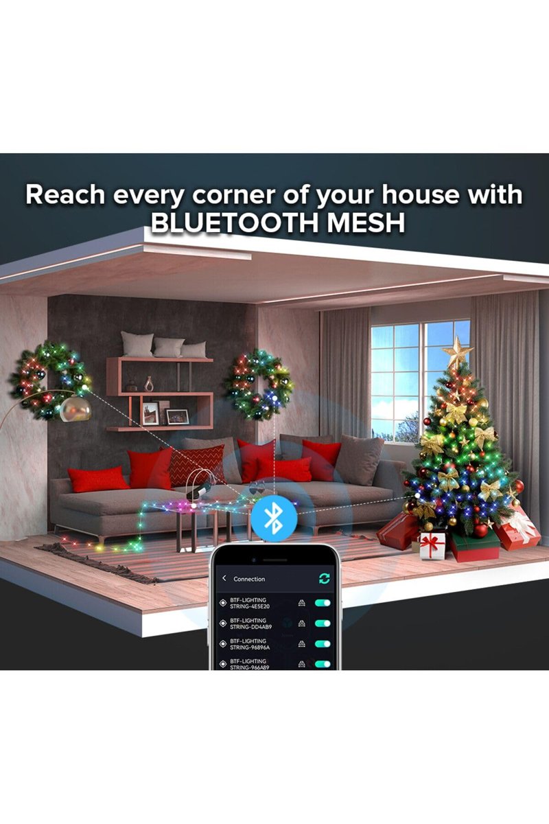 JUNGLEE (1329) SESE DUYARLI 5V USB GİRİŞLİ UZAKTAN KUMANDALI BLUETOOTH APP DESTEKLİ RGB ŞERİT LED IŞIK SU GEÇİRMEZ ile uyumlu