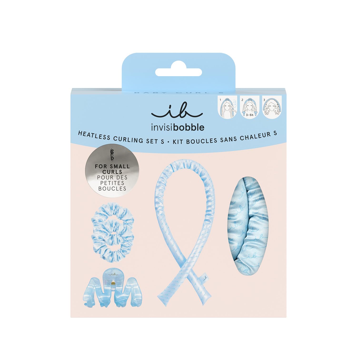 Invisibobble Isısız Saç Şekillendirme Seti ve Saç Tokaları