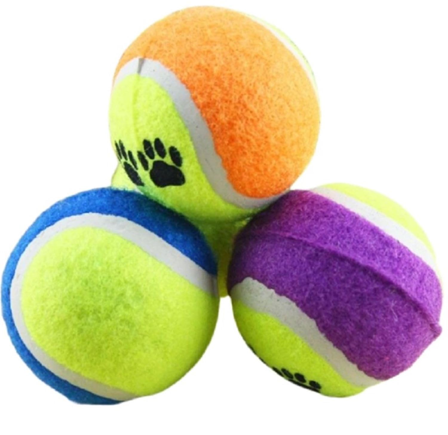 Busstier Tenis Topu Köpek Eğitim Oyuncağı - Dayanıklı ve Eğlenceli Köpek Oyun Topu (Tenis, Adet, 4)