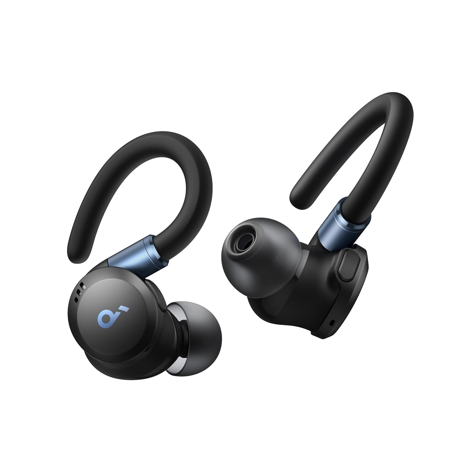 Soundcore by Anker, Sport X20 Kulaklık, Antreman Kulakılığı, ANC Aktif Gürültü Engelleme, BassUp Teknolojisi,Hızlı Şarj Özelliği, Siyah