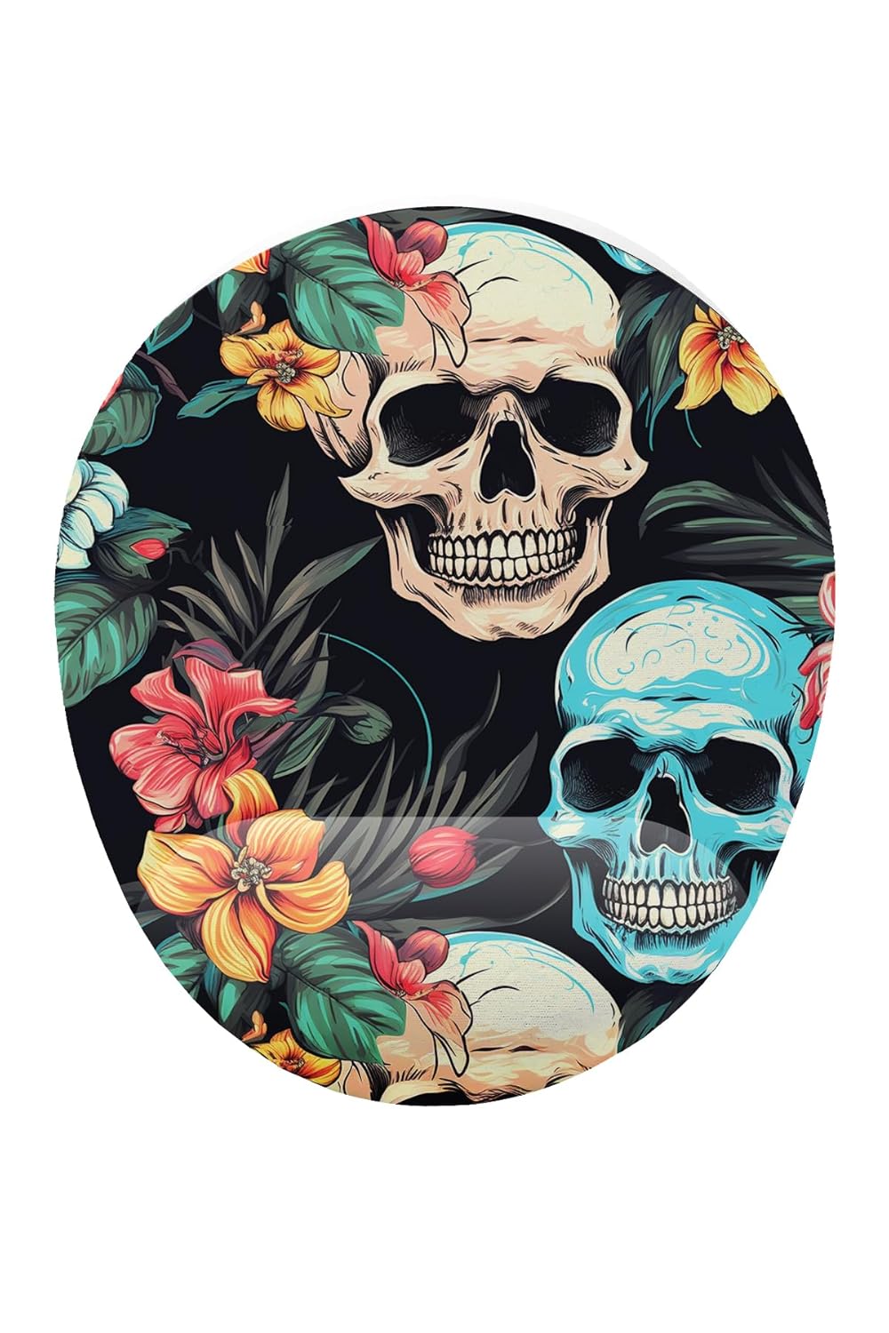 iyi fikirler Kuru Kafa Çiçek Bilek Destekli Mouse Pad