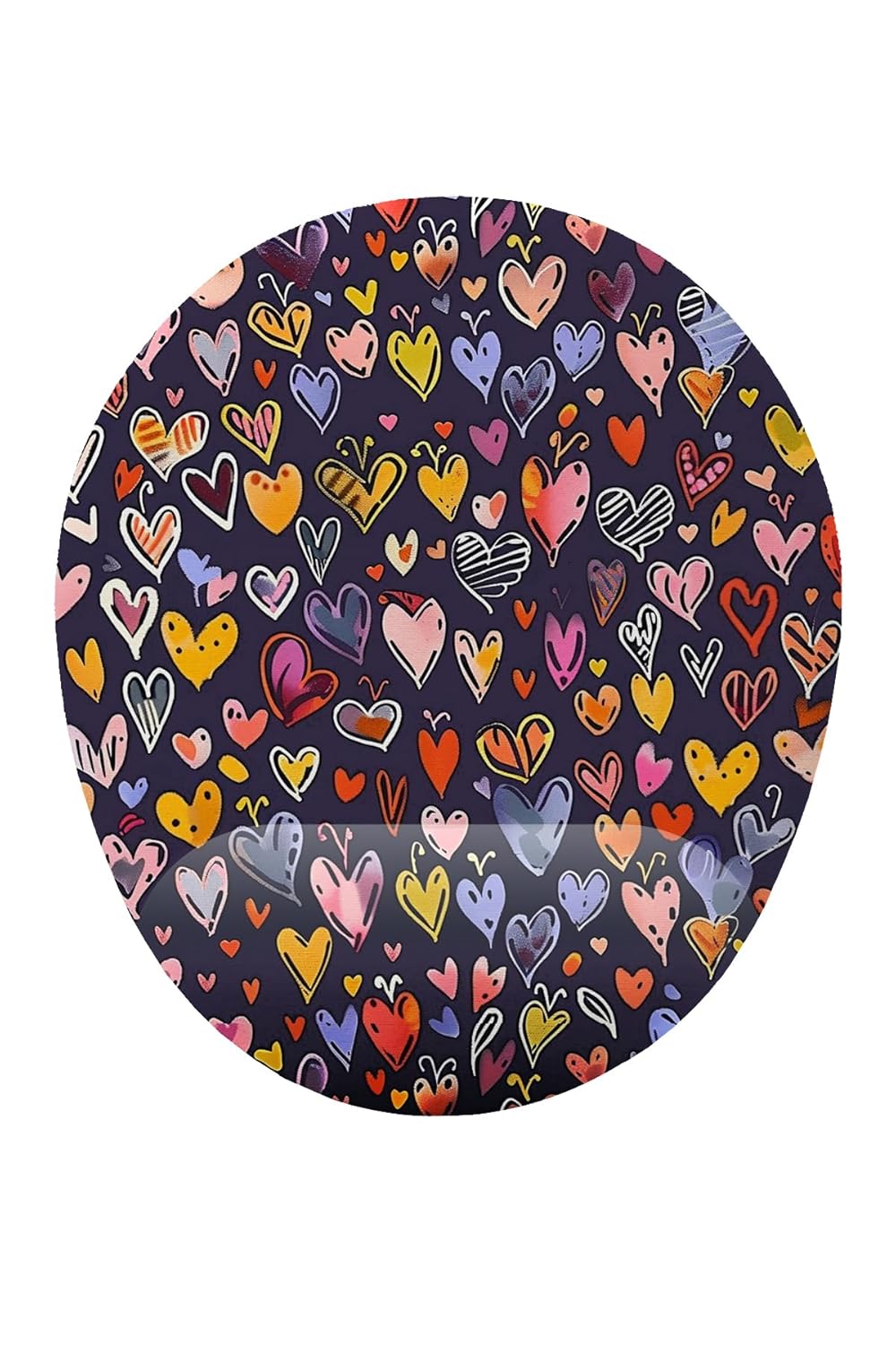 iyi fikirler Kalp Desenli Bilek Destekli Mouse Pad