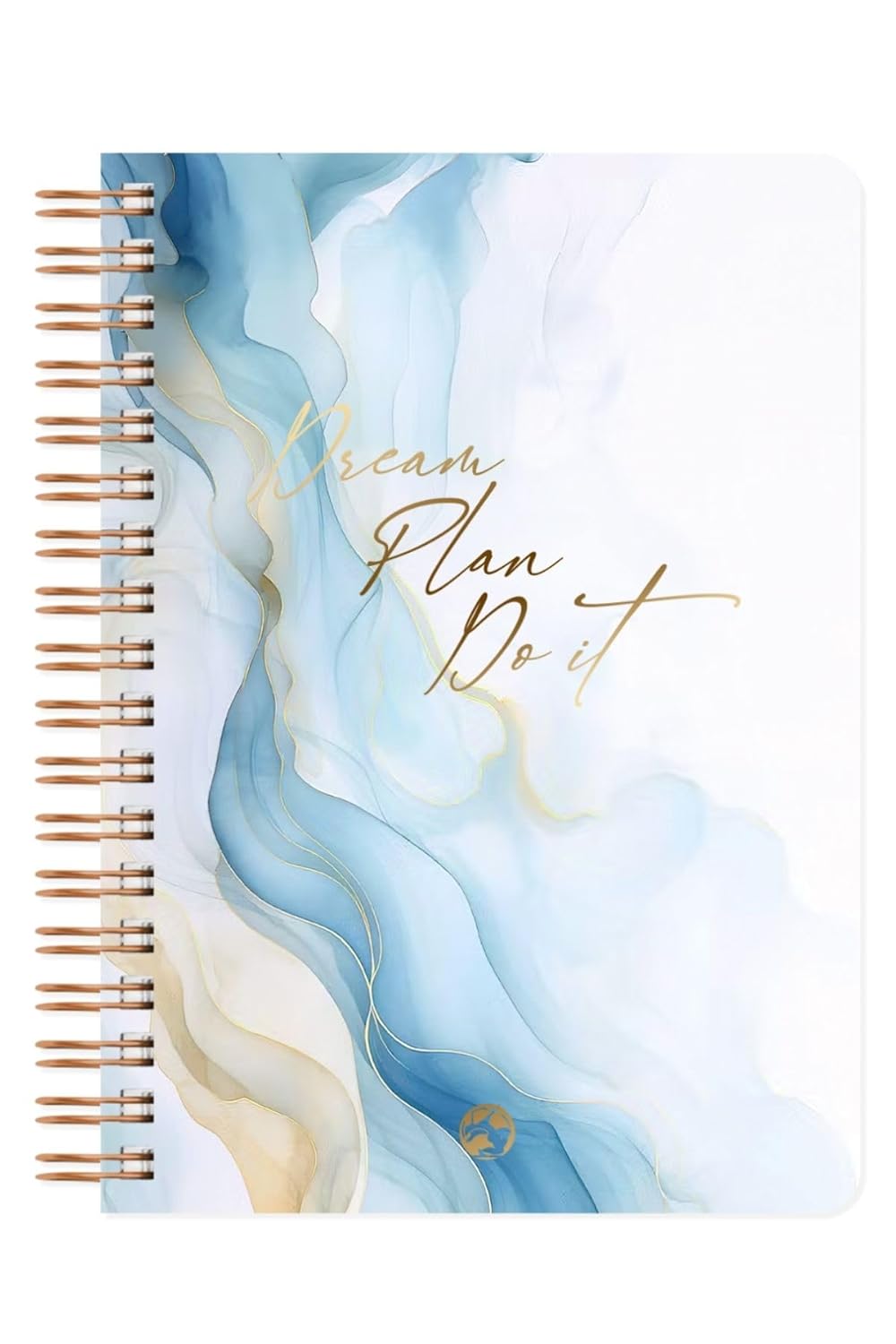 Le Color Marble Spiralli Defter Çizgili Dream 17x24 cm
