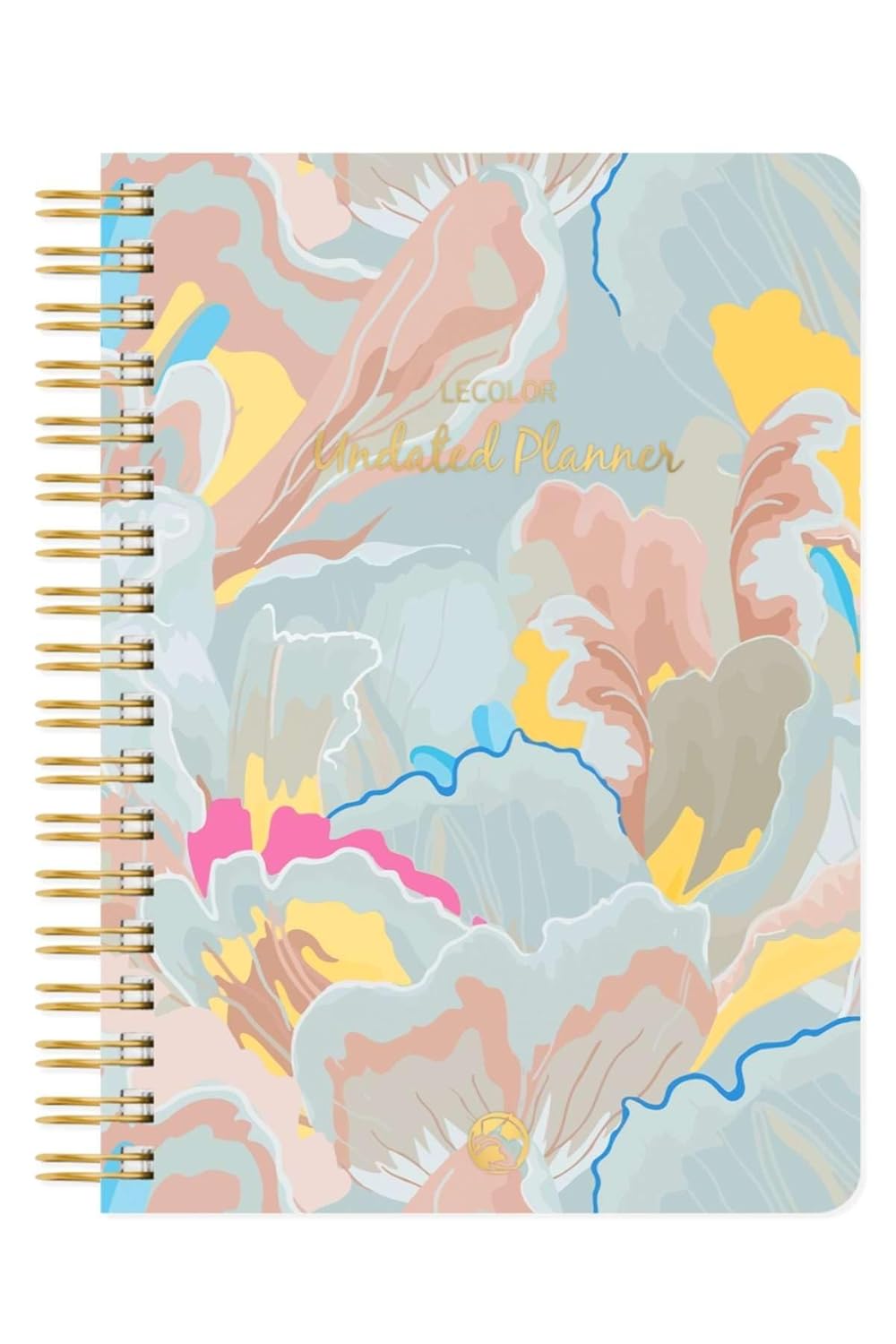 Le Color Süresiz Planlayıcı Spiralli Ajanda Defter Botanical 17x24 cm