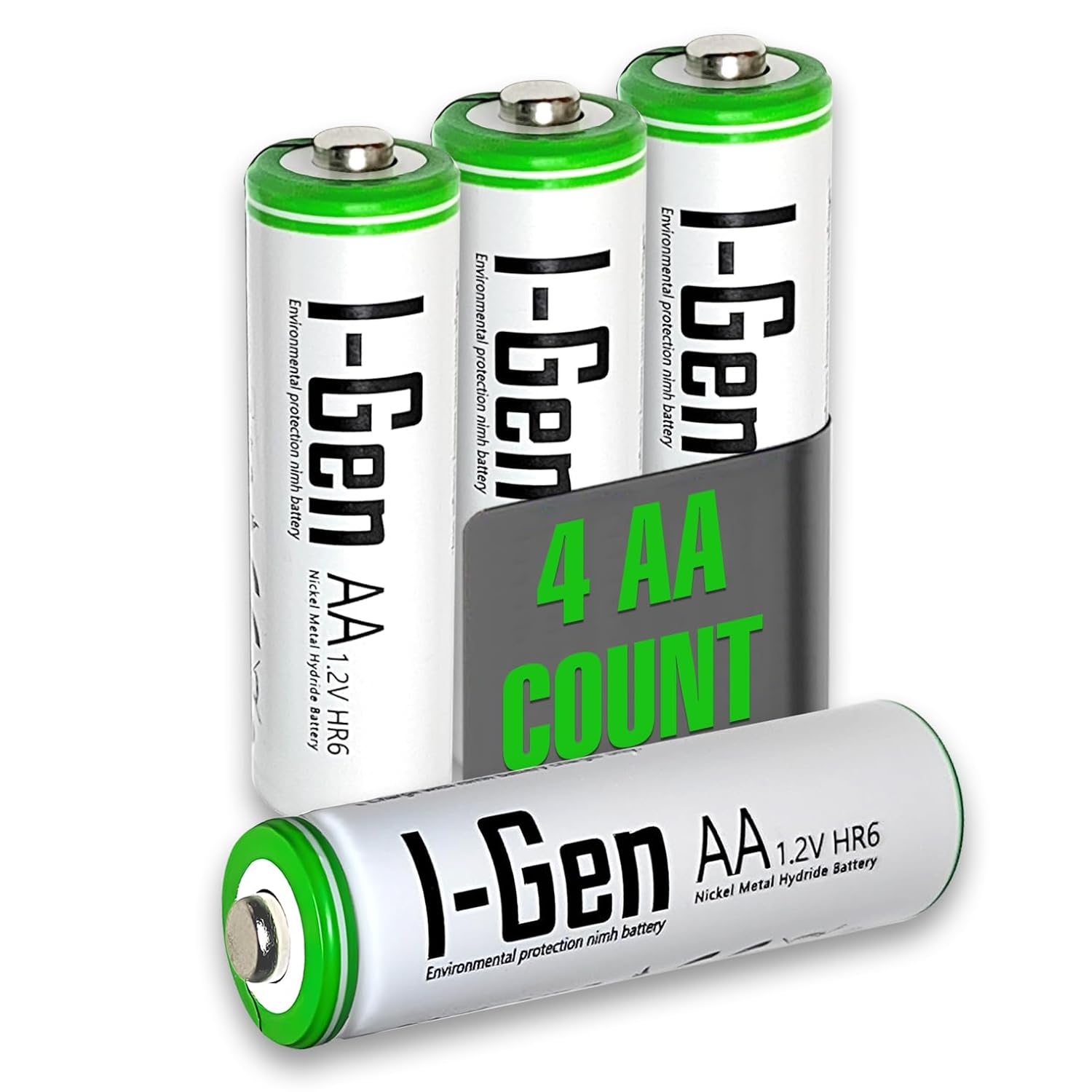 I-Gen B111 4 Adet AA 2700 Mah Şarj Edilebilir Kalem Pil 1.2V Ni-MH Şarjlı Pil