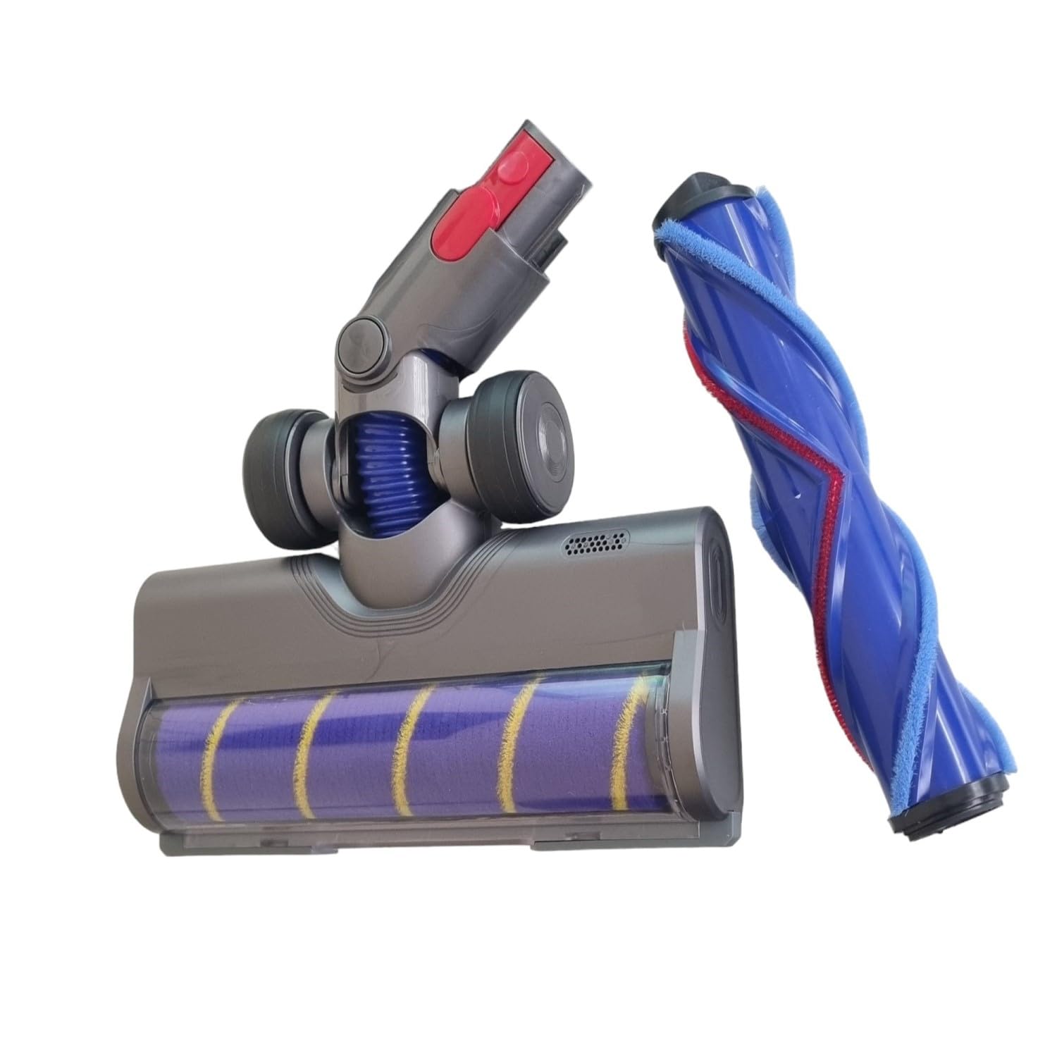 Popüler Elektrikli Süpürgeler için Led Işıklı Döner Zemin Emici Başlık Dyson V7, V8, V10, V11, V15 ile Uyumlu