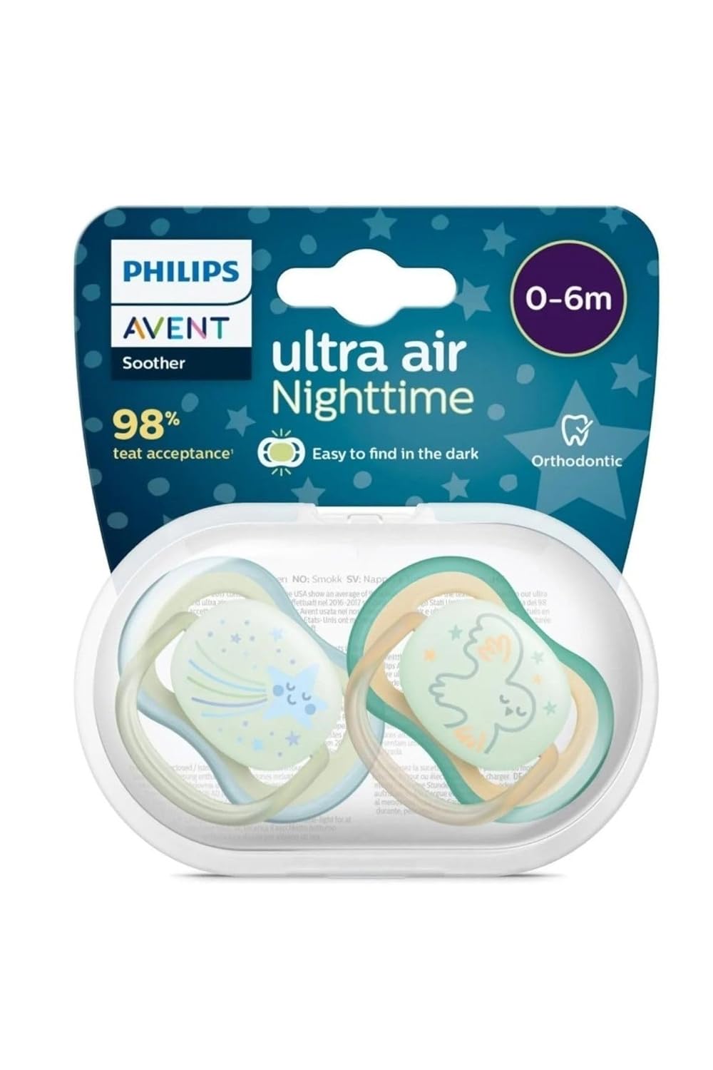 Philips Avent Scf376/18 Ultra Air Emzik 0-6 Ay (Mavi)