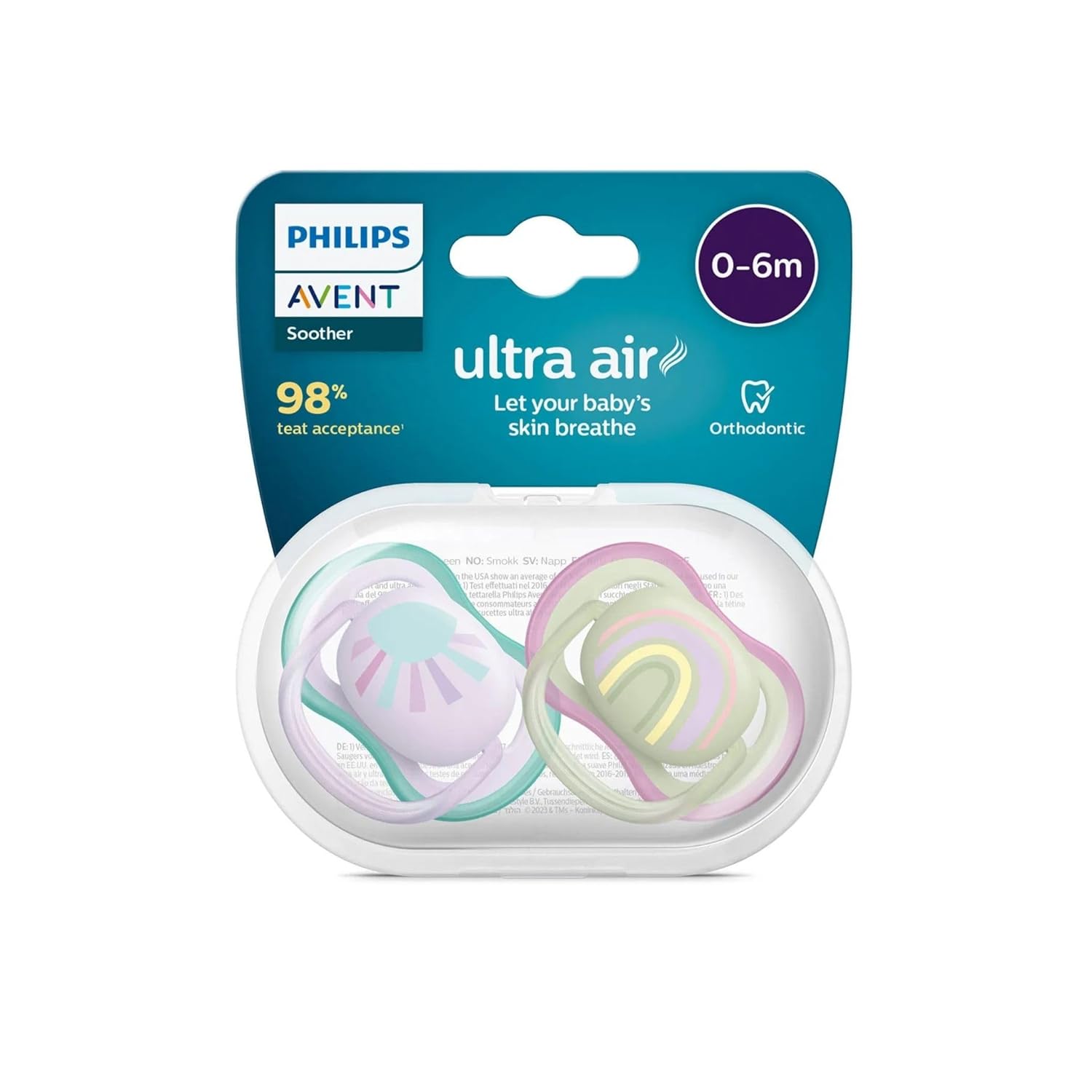 Philips Avent Scf085/59 Ultra Air Emzik 0-6 Ay (Kız)