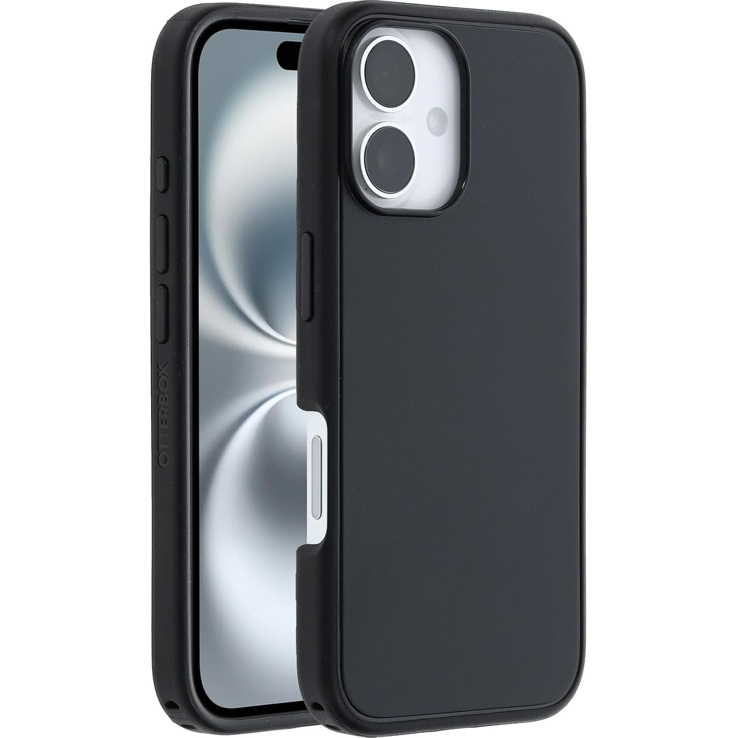 OtterBox iPhone 16 Uyumlu Symmetry Serisi MagSafe Kılıf, Darbeye ve Düşmeye Karşı Koruyucu İnce Koruyucu Kılıf - Siyah