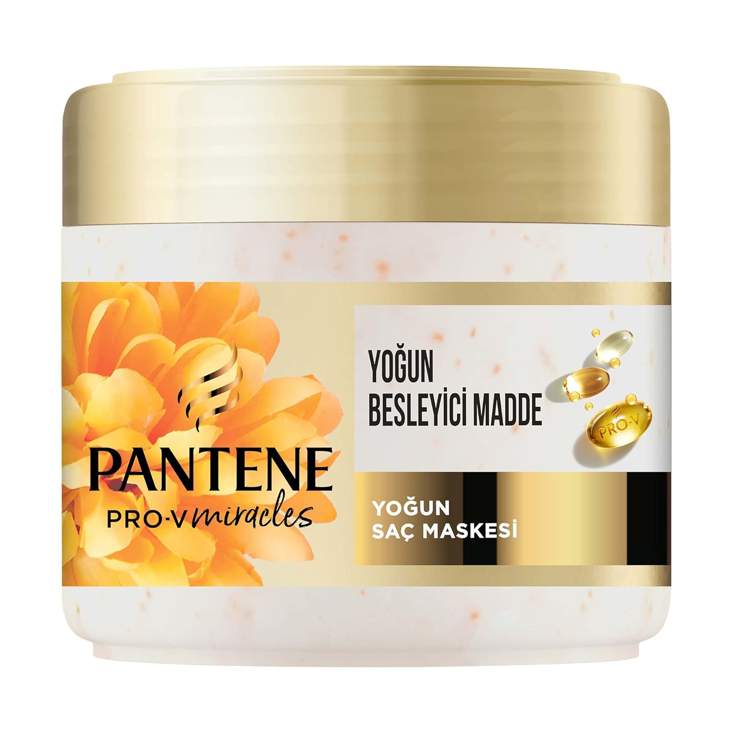 PANTENE PRO-V Miracles Frizz No More Elektriklenme Karşıtı Maske Kuru ve Kıvırcık Saçlar İçin 300 ml