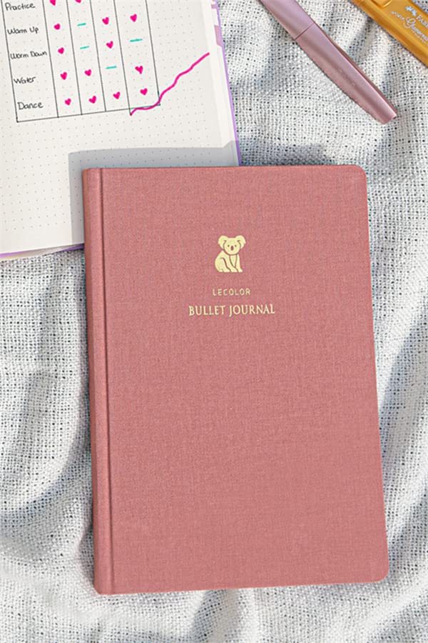 Le Color 17X24 Keten Noktalı Bullet Journal Defter Koala