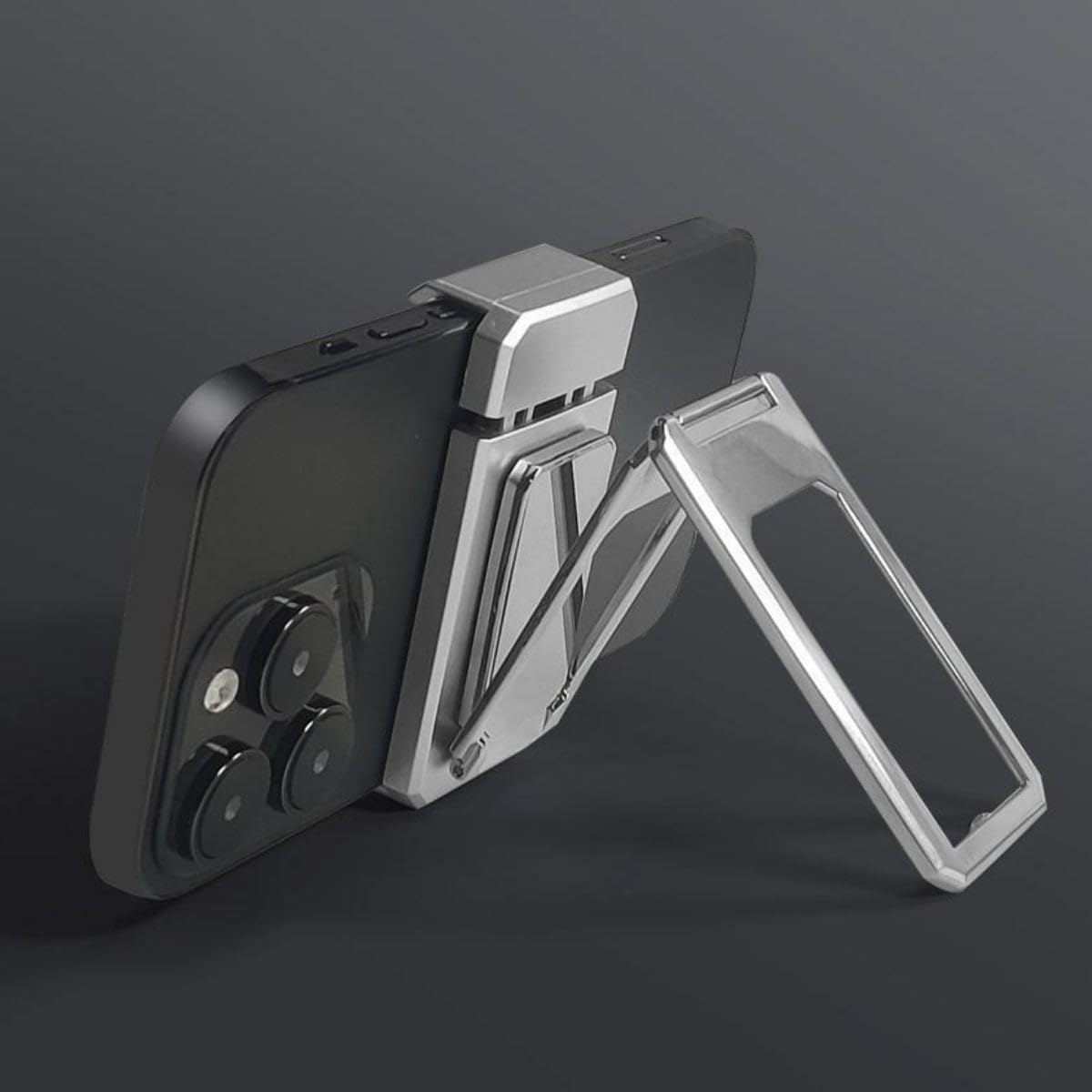 BUFFER® 360 derece Dönen Tüm Telefon Tipleri İle Uyumlu Metal Telefon Standı Braket