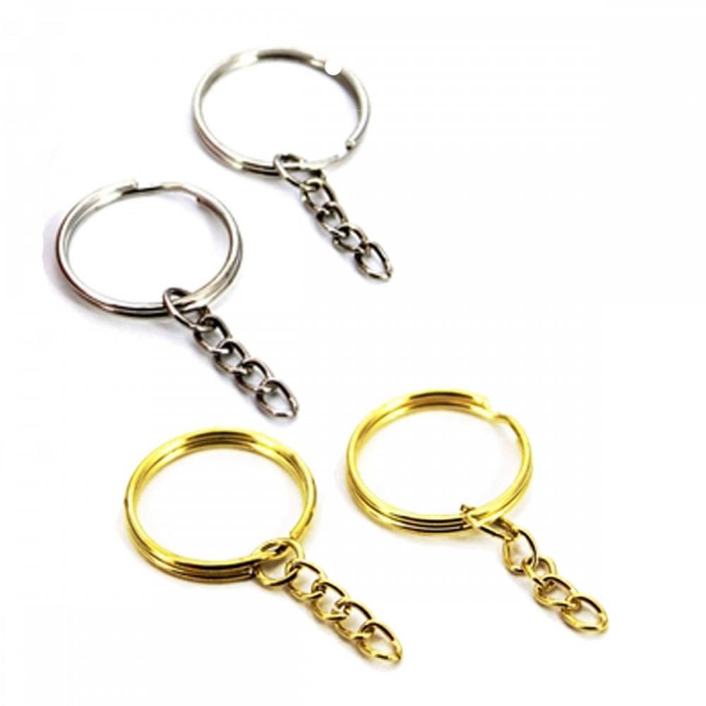 orhanucuzluk Anahtarlık Zinciri (50 Adet) Küçük Altın