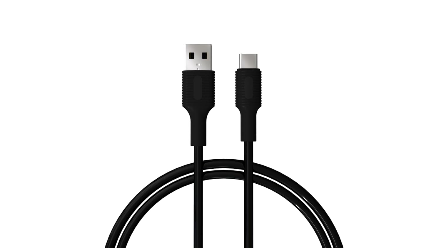 REMORAX Basic USB A-C Hızlı Şarj Kablosu, Siyah (100 CM)