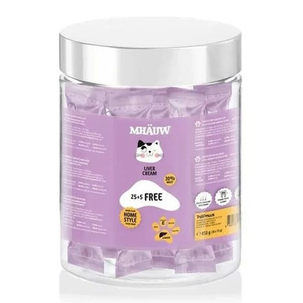 MHÄUW Ciğerli Sıvı Kedi Ödülü 15gr 30lu