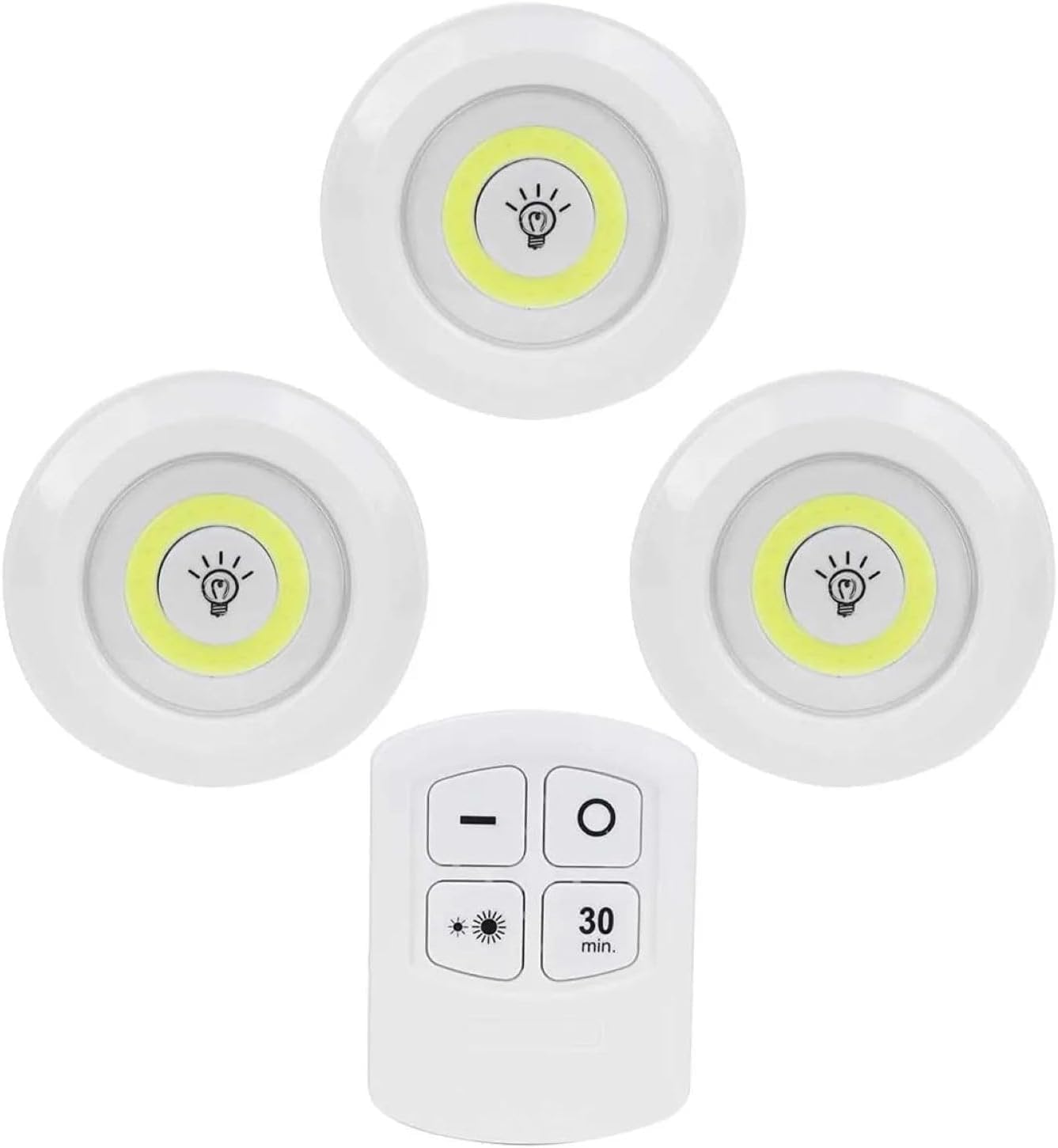 Mithra Life 3 Adet Uzaktan Kumandalı Kablosuz Led Aydınlatma MIT1101