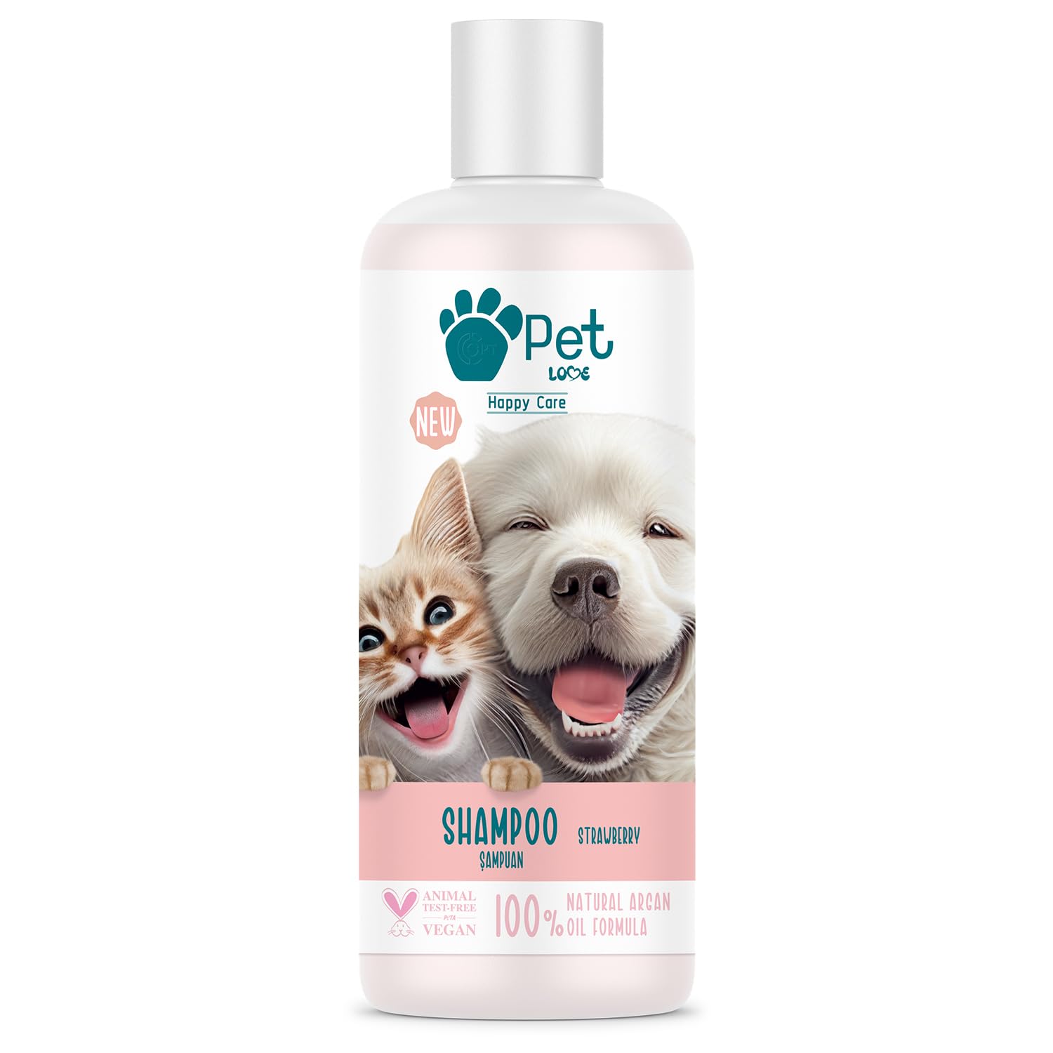 Pet Love Şampuan, Çilek, 500 Mililitre