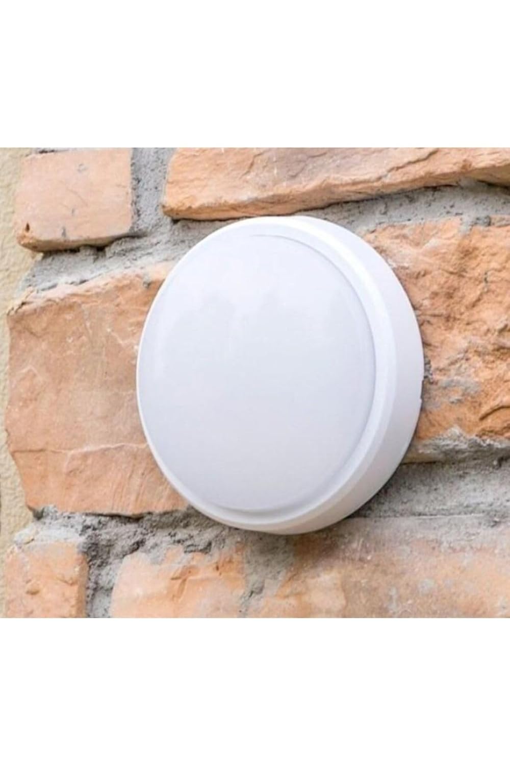 Ucuz Geldi Banyo Tavan Lambası Artos 20w Yuvarlak Beyaz Balkon Lambası 6400k Beyaz Led Işık Teras Duvar Lambası (Beyaz)