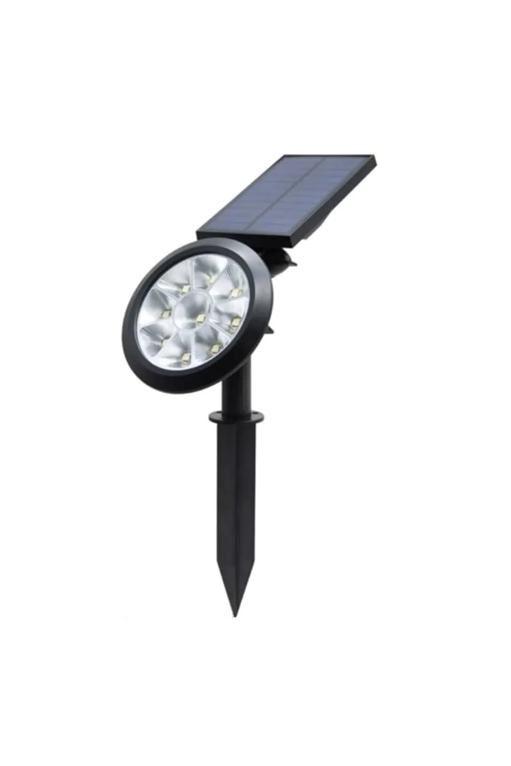 18w Led Solar Kazıklı Çim Armatür Cata Güneş Enerjili Led Işık Çim Lambası Bahçe Ağaç Çalı Duvar Aydınlatma (Beyaz Işık)