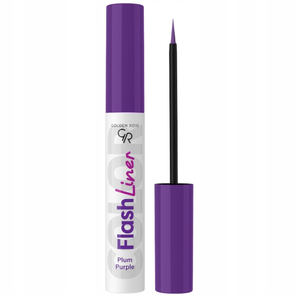 Golden Rose Flash Liner Colered Eyeliner No:107 Plum Purple - Renkli Eyeliner