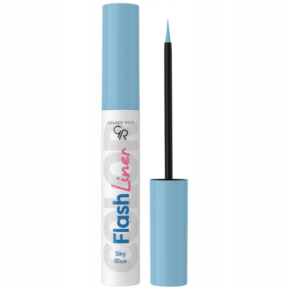 Golden Rose Flash Liner Colered Eyeliner No:103 Sky Blue - Renkli Eyeliner