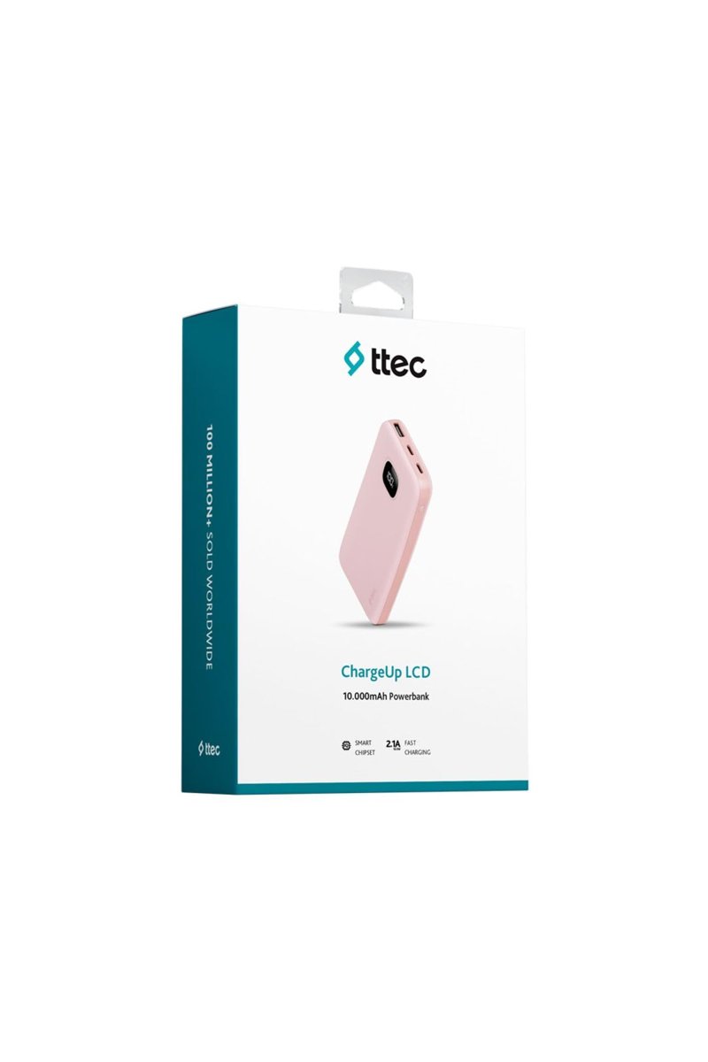 Ttec 2BB205TP ChargeUp LCD 10.000 mAh Taşınabilir Şarj Aleti/Powerbank