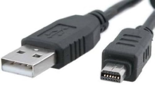 Olympus uyumlu dijital fotoğraf makina kablosu CB-USB5/CB-USB6 12 P USB 12 pin kablo