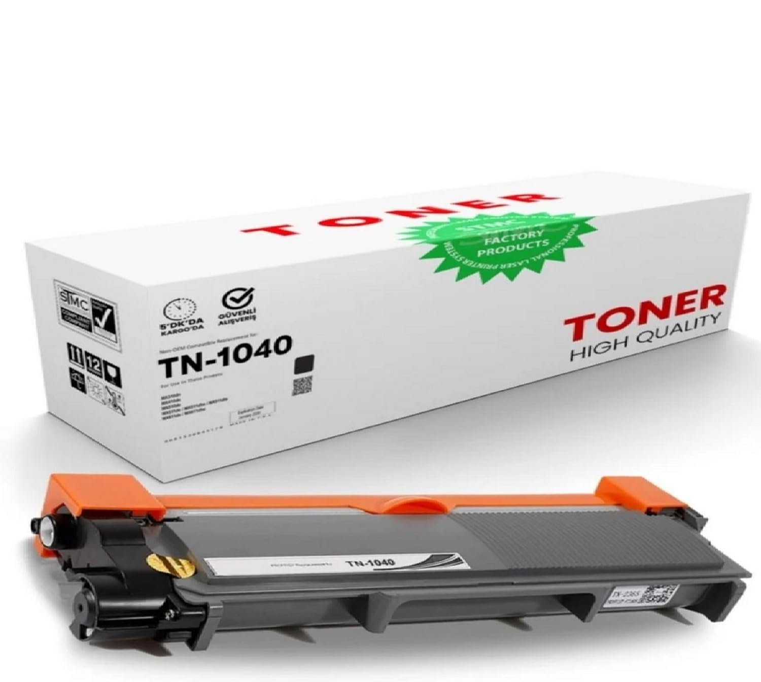 Tkz Lunatic Brother TN-1040 TN-1020 TN-1035 Muadil Toner HL1110-1111-1211-1511-1811-1911-1815 (1500 Sayfa) Baskı Kaliteli Toner (1)