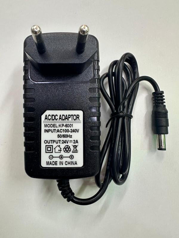 24 volt 2 amper adaptör 24v 2a 5.5 mm 2.5 mm adaptör