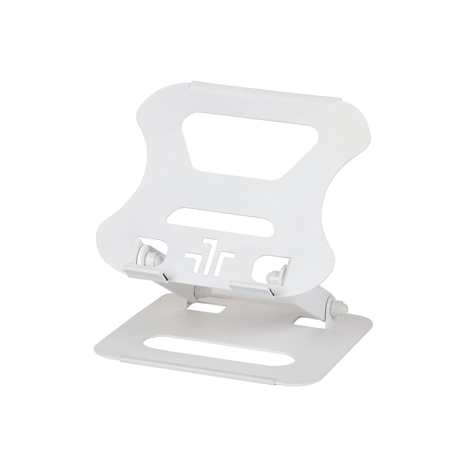 Robeve Laptop Standı Çelik Laptop Standı Bilgisayar Yükseltici Ergonomik Stand Tüm Boyutlarda Notebooklara Uygun Çelik Notebook Standı (Beyaz)