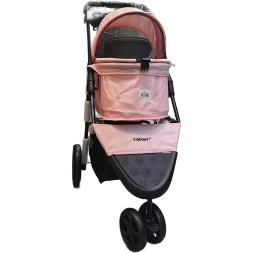 Tommy Evcil Hayvan Arabası 86X46X94,5CM Pembe Max 15 kg
