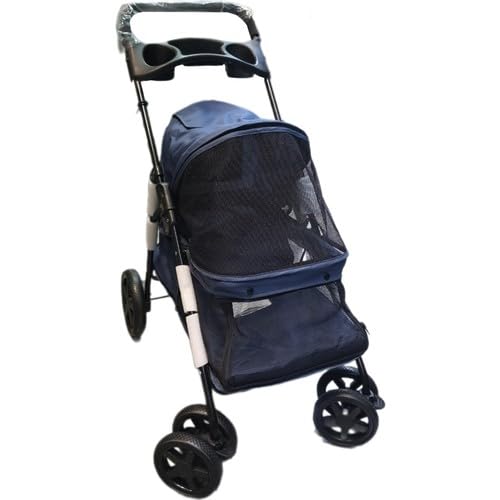 Tommy Evcil Hayvan Arabası 74,5x46,5x97,5 cm Lacivert Max 15 kg