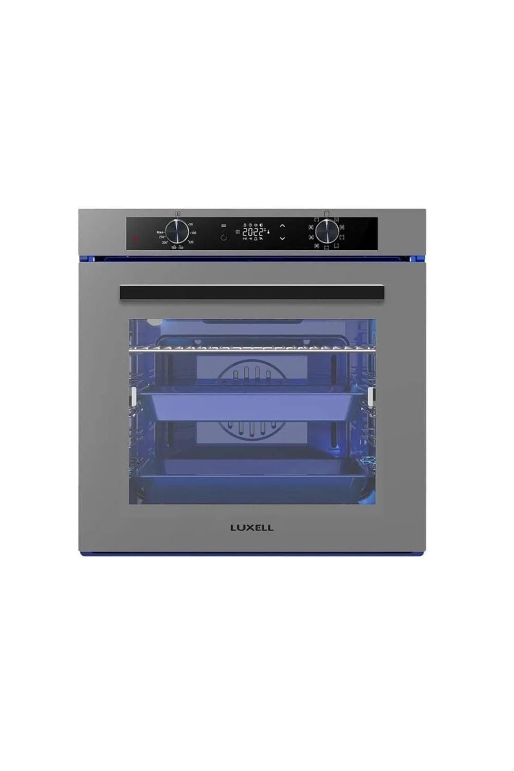 Luxell Gri Platinum Ankastre Firin