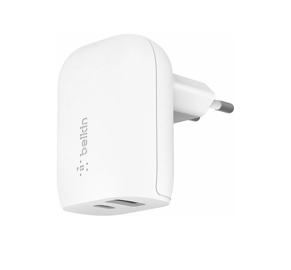 Belkin BOOST↑Charge Pro 32 W USB-C + USB-A Duvar Şarj Aygıtı