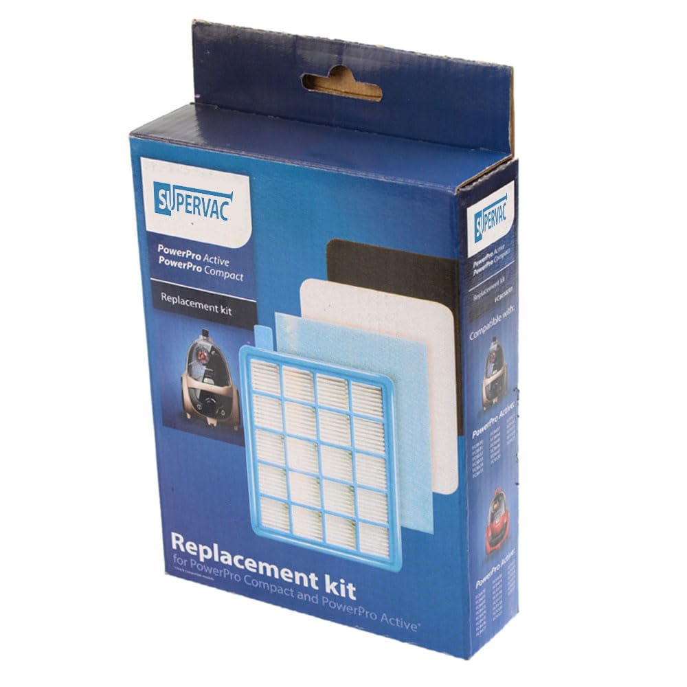 SUPERVAC PowerPro Compact ve PowerPro Active Filtre Seti Philips ile Uyumlu