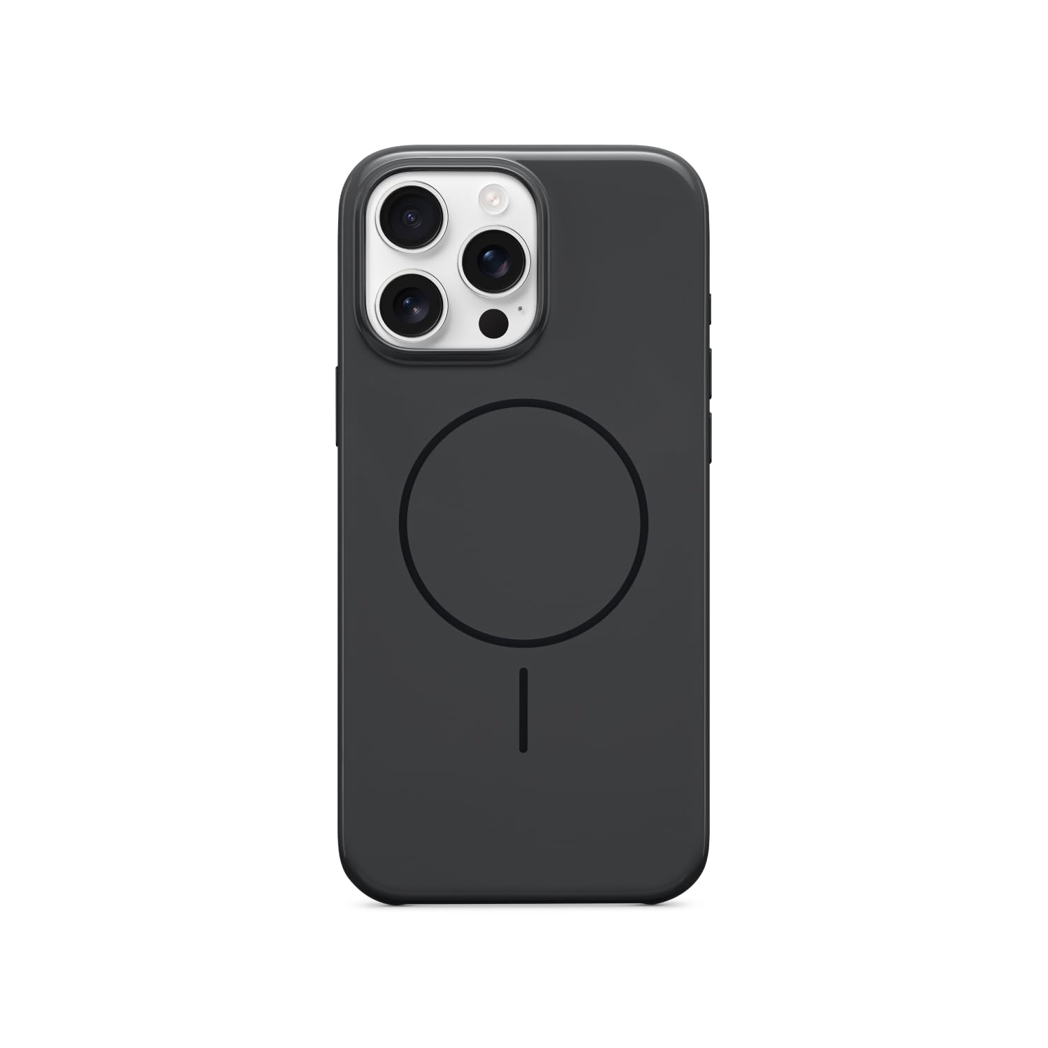 Beats iPhone 16 Pro Max Kılıf - MagSafe, Çizilmeye Dayanıklı Koruyucu Kılıf, İnce Form, Mikrofiber Kaplama - Gece Siyahı