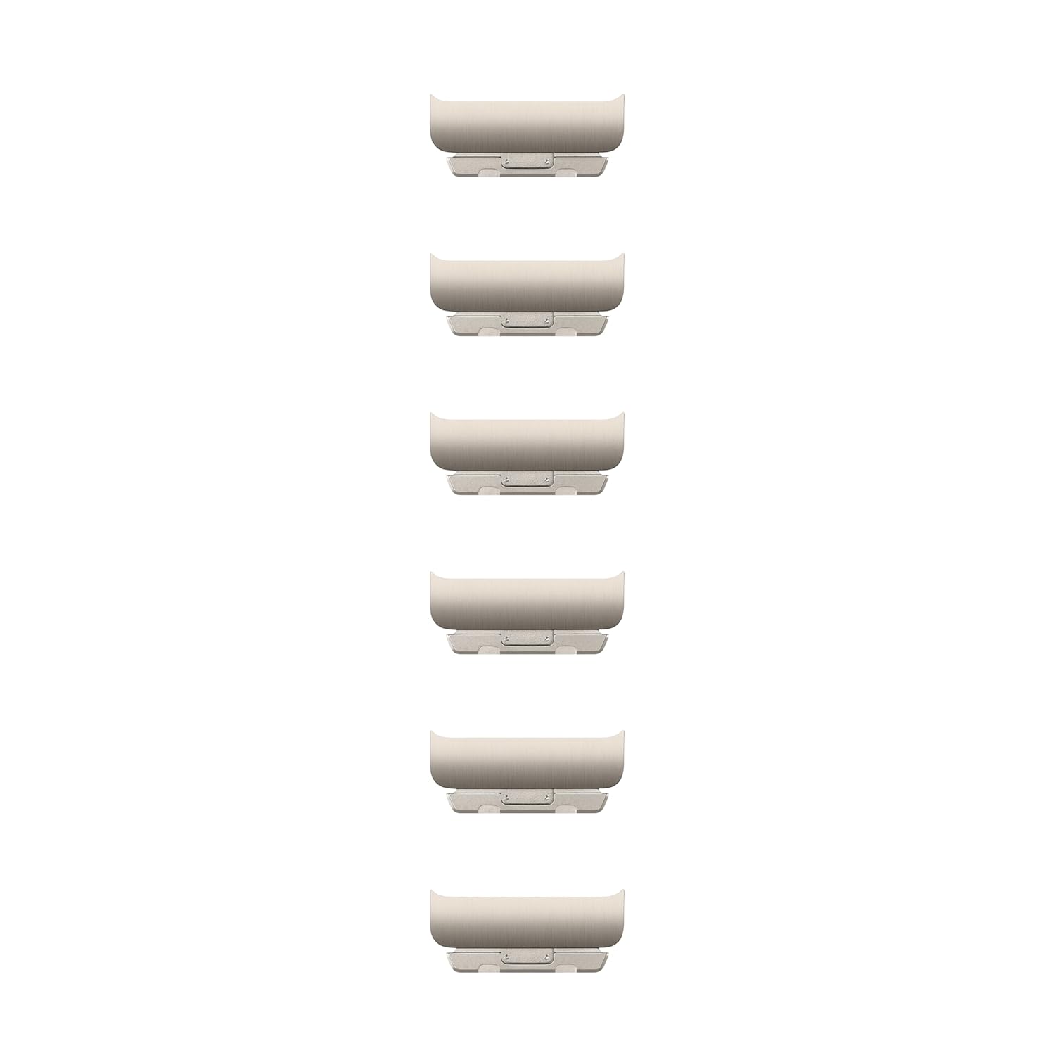 Apple Watch Band - 46 mm Baklalı Model Natürel Bilezik Kiti