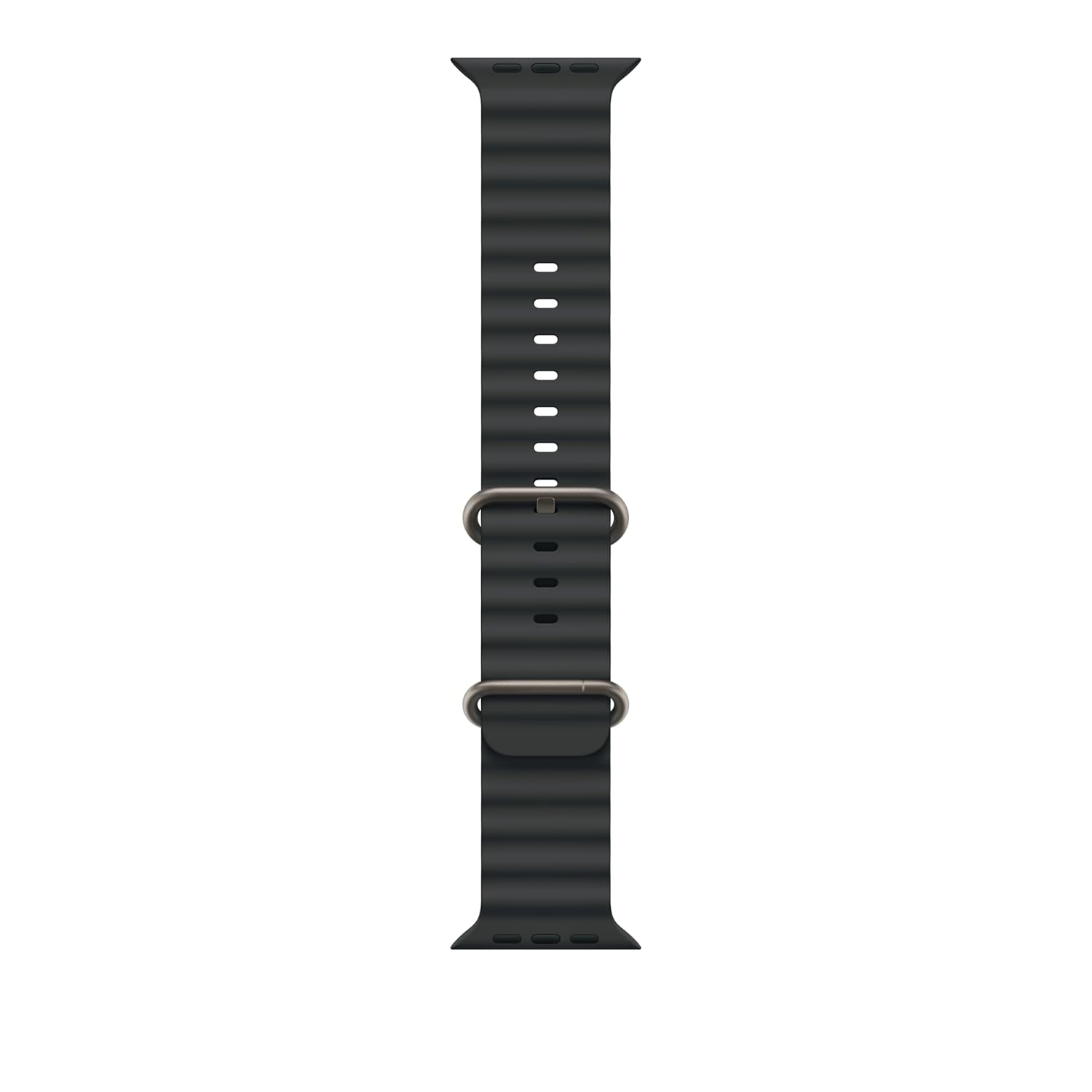 Apple Watch Band - Ocean Band - 49 mm - Siyah - One Size