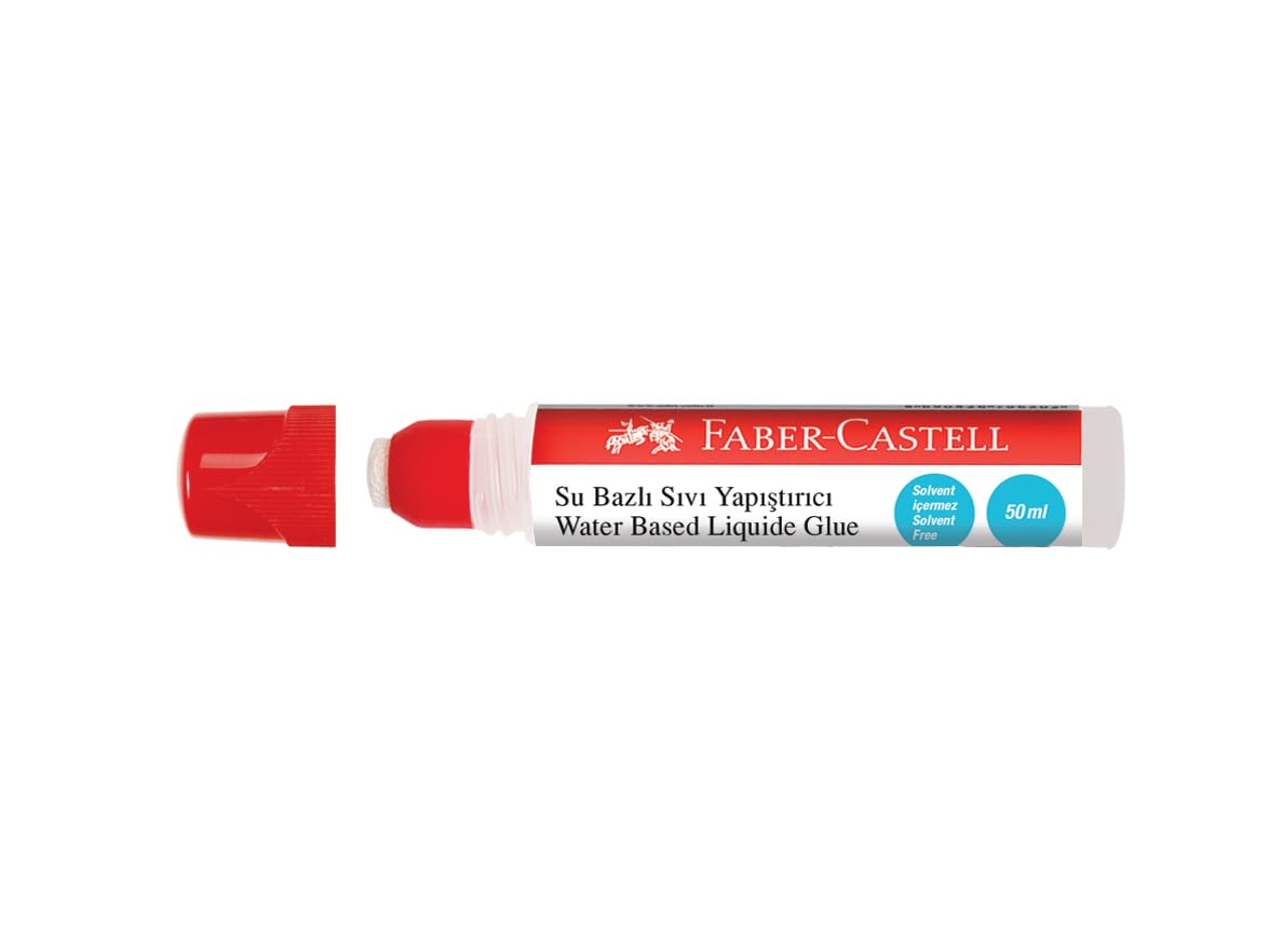 FABER-CASTELL FC Sıvı Yapıştırıcı Su Bazlı 50 ml 36'lı