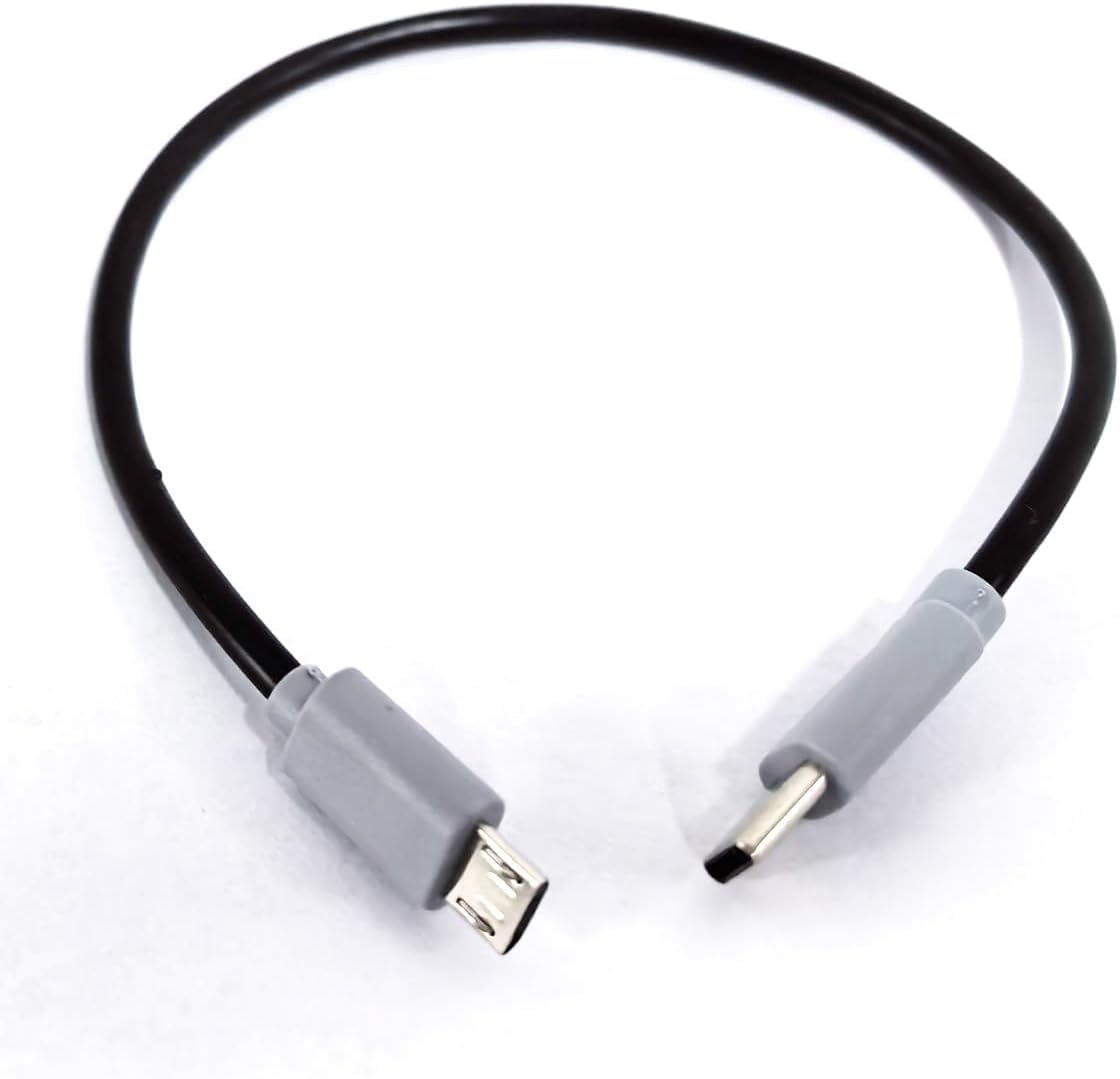 Coverzone Type-C to Mikro USB Kablosu, USB Tip C - Mikro B OTG Kablosu Erkek - Erkek Şarj Veri İleti