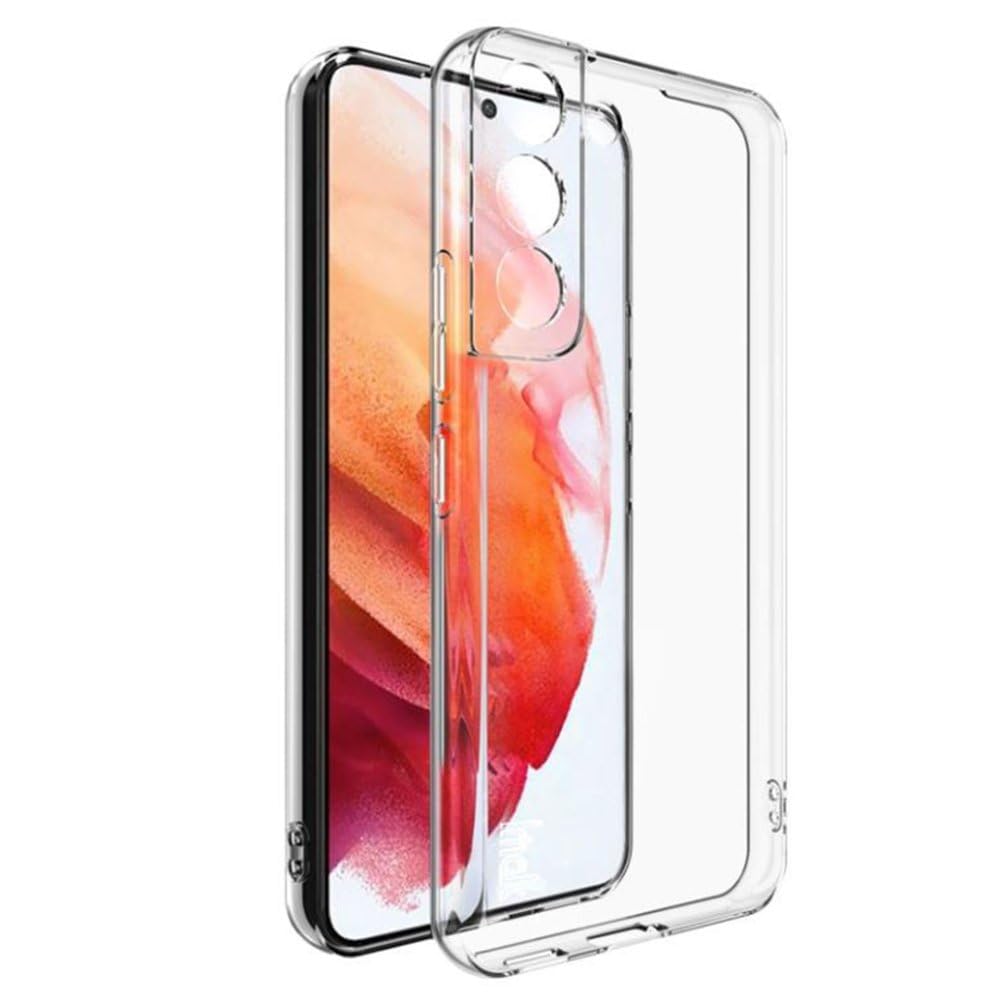 HEARTZ SAMSUNG ile uyumlu Tam Korumalı Telefonunuzun Görünmesini Sağlayıp Telefonunuzun Kendi Güzelliğini Ön Plana Çıkaran Şarj Bölümü Tıpalı Koruma Sağlayan Şeffaf Silikon Telefon Kılıfı B (A13)