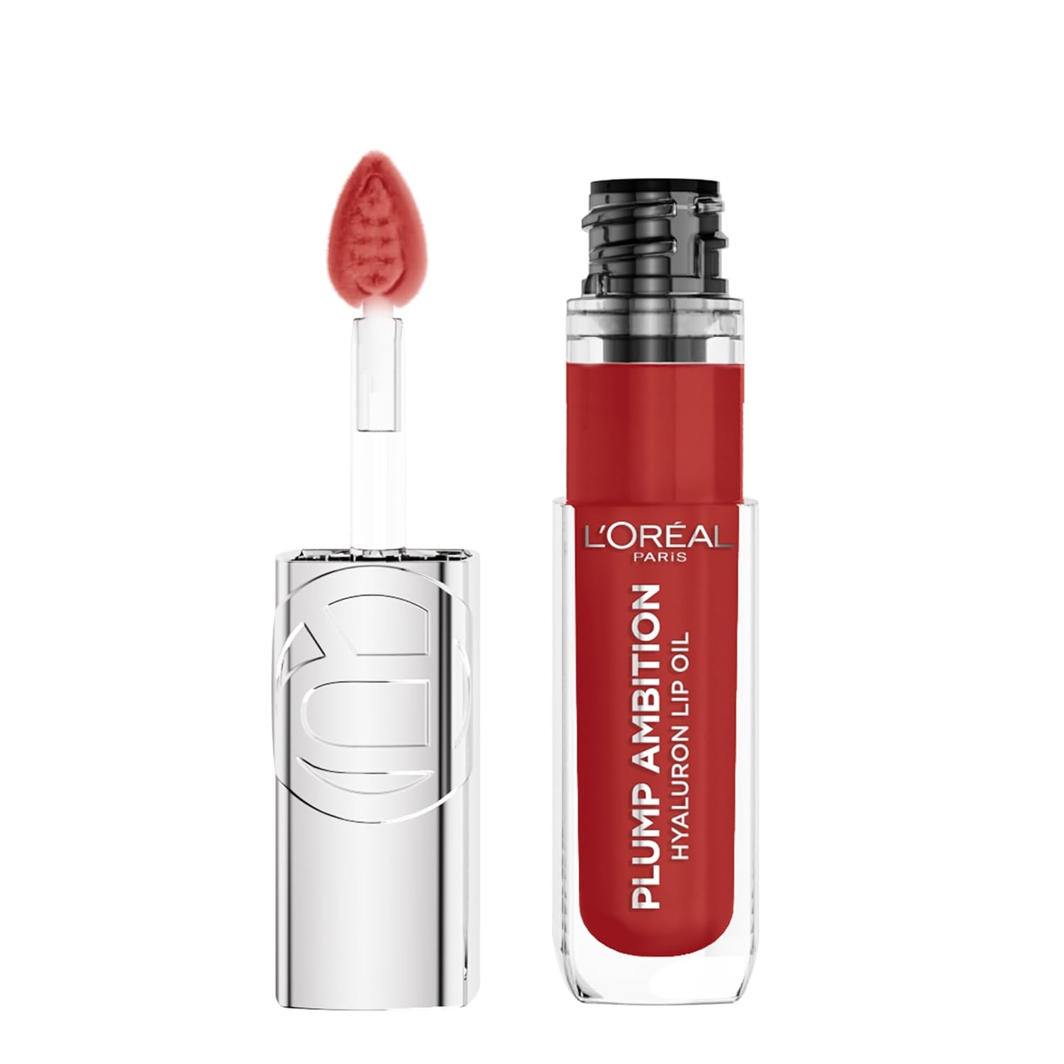 L'ORÉAL PARIS Loreal Paris Plump Ambition Hyaluron Lip Oil - 390 Cherry Cherie